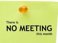 No Board Meeting for July&nbsp;2025